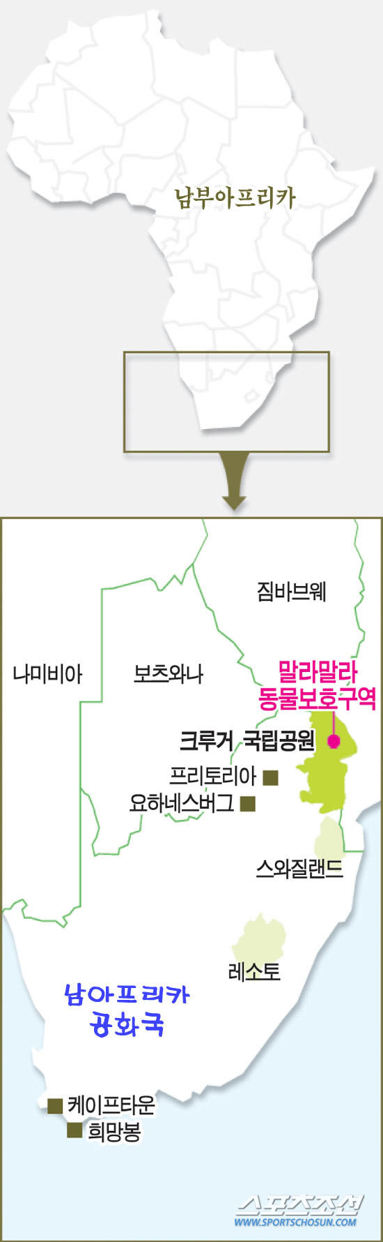 남아공 여행의 백미 '크루거 사파리' 