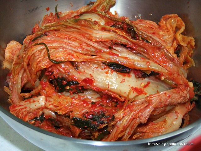 김치만두