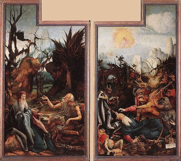 중세시대 치유의 성인들...(20)Four Holy Marshals: 대 안토니우스 