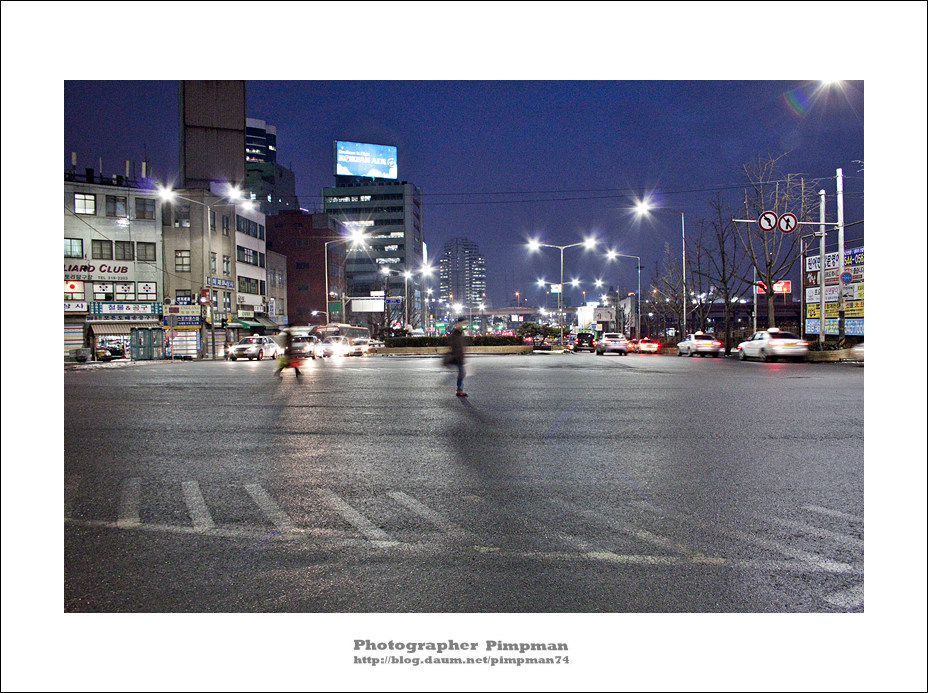 2011-01-31(서울역앞 염천교교차로에서 타임랩스 동영상)