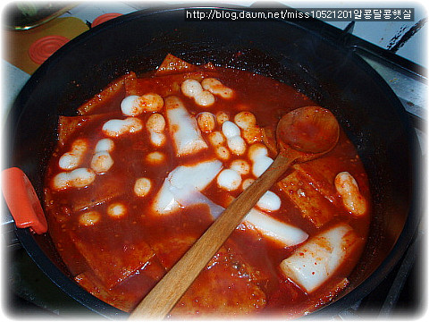 집에서 먹는 신당동 떡볶이~