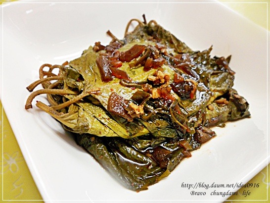 집나간 입맛을 돌아오게하는 여름철의 별미 깻잎조림