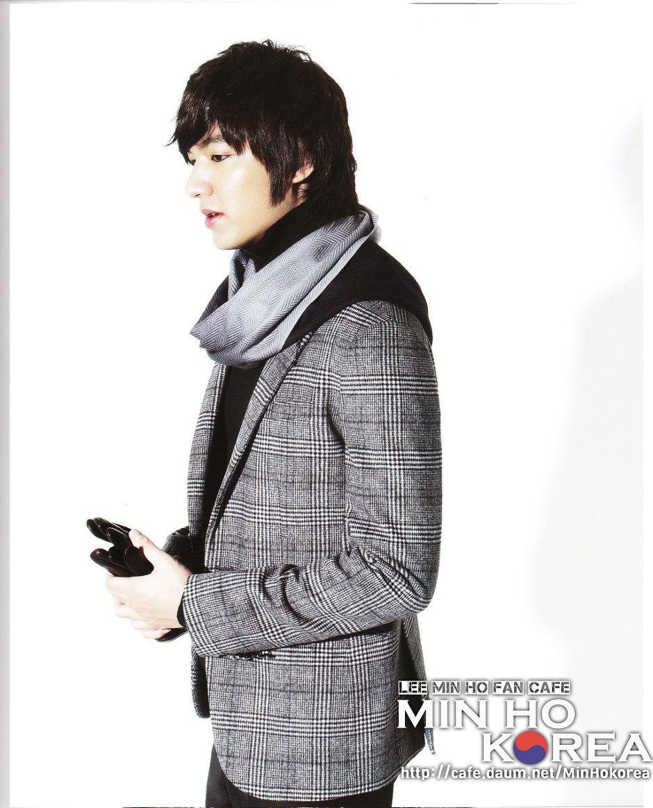 Lee Min Ho banh bao trong BST Trugen Winter 2009