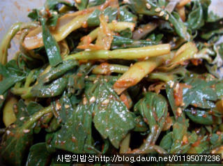 바쁜아침 반찬걱정은 끝! 6가지 환상의 봄나물 무침세트>_
