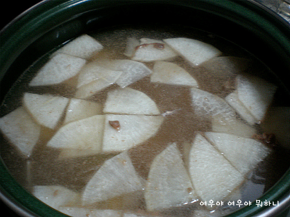 남편의 한마디에 빵 터졌어요-땅에서 나는알 토란국^^