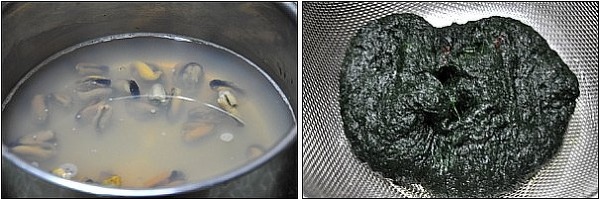 ♪ 10분완성! 홍합매운볶음*홍합탕*매생이홍합국