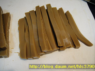 김치말이도토리묵