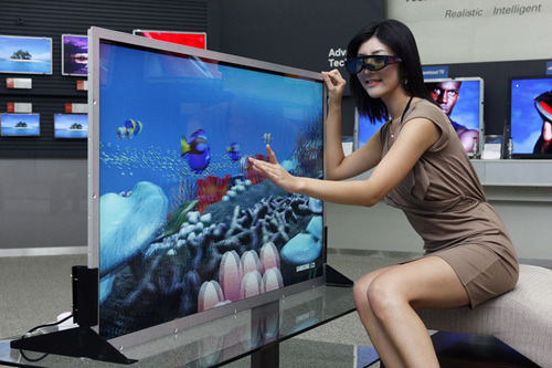 삼성, 240Hz 가진 3D 전용 55인치 디스플레이 개발