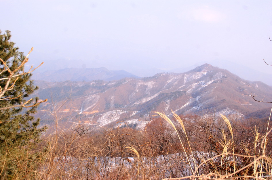 몽덕산 ~ 가덕산 ~ 북배산 겨울 종주산행(15.1.24) 인기 백대명산 제72위