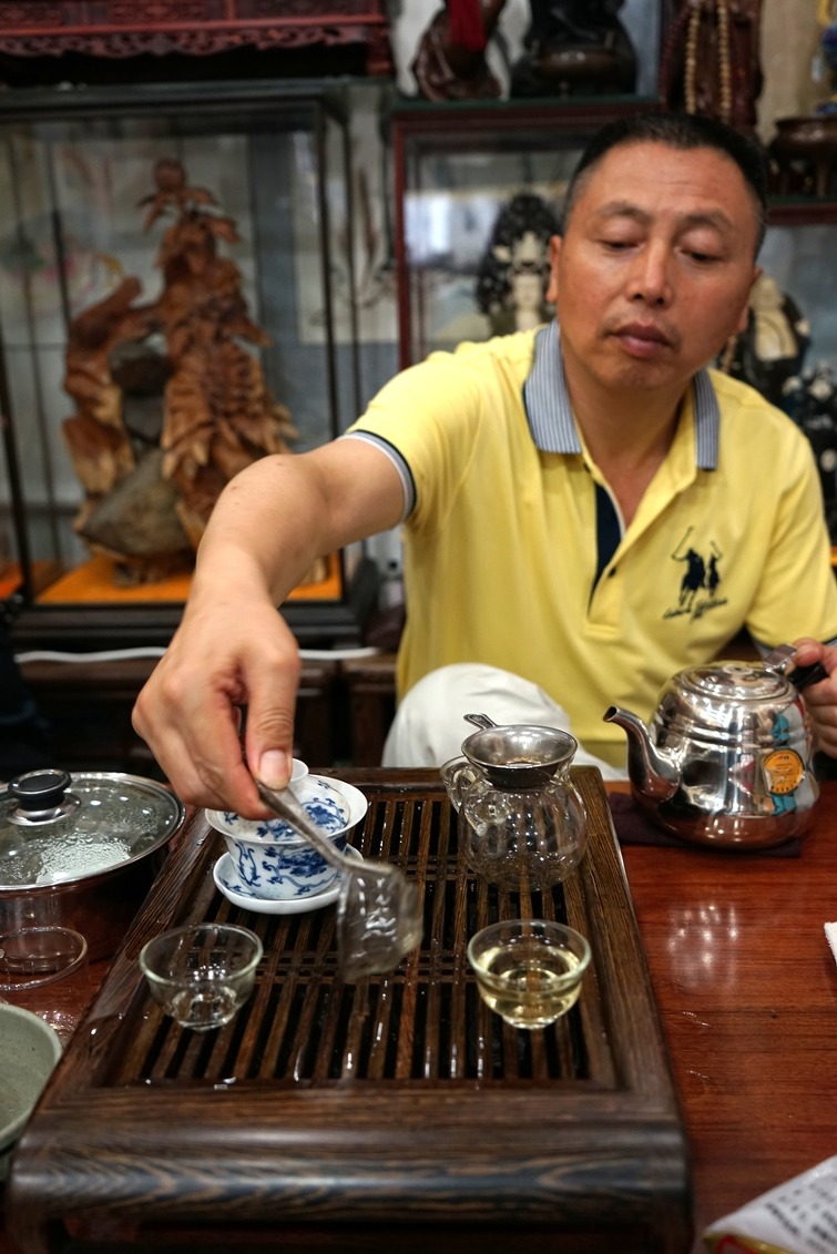 중국 구화가에서 마신 茶들