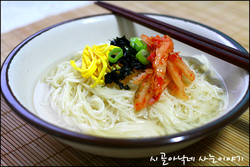 맛좋은멸치국수 이미지