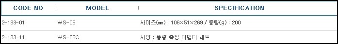 디지털 풍속/풍량계,ANEMOMETER