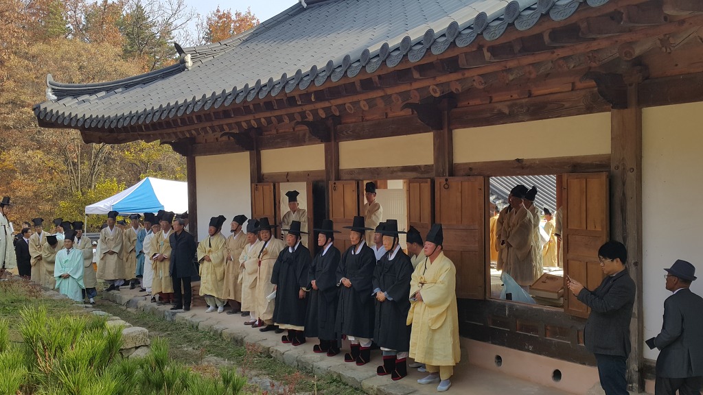 환구서원 승원 봉안고유 및 준공식
