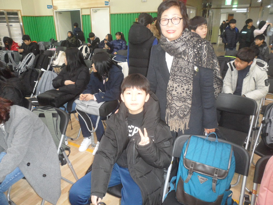 큰손자 중학생이 되던날