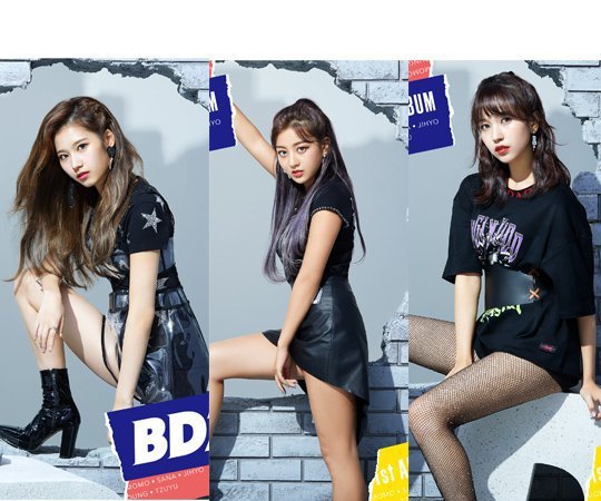  트와이스 사나, 지효, 미나