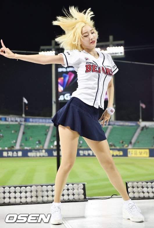 두산베어스 치어리더 서현숙