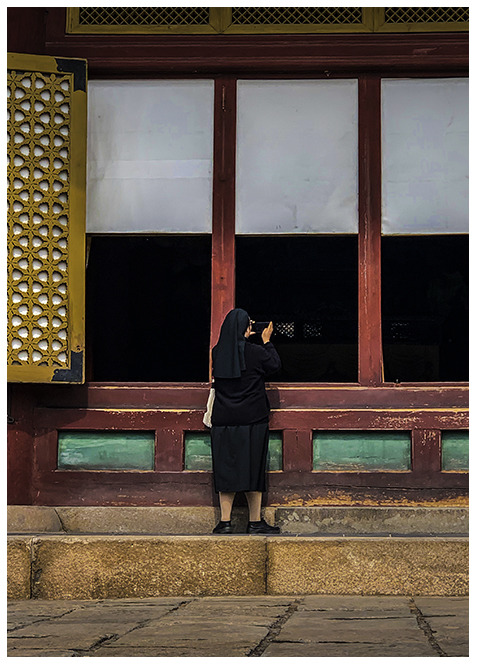 [iPhoneXS]수녀의 외출...창덕궁에서