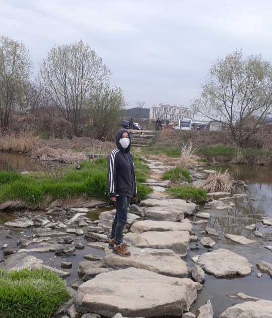 진위천 산책