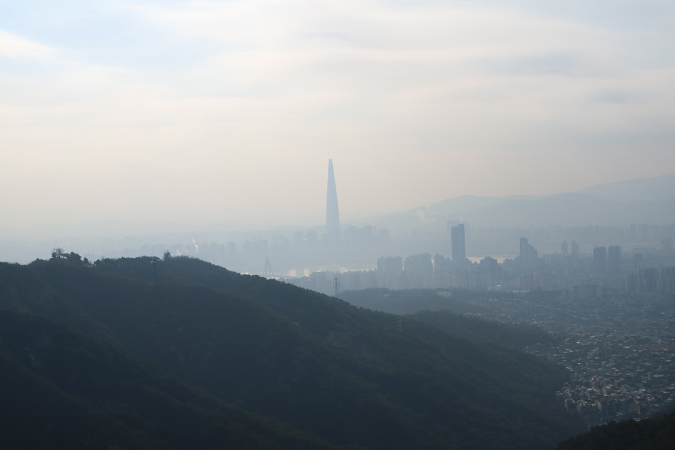 해맞이 명소 아차산에서 
